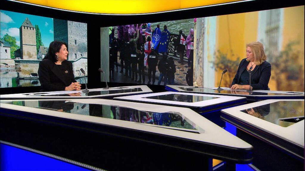 Salomé Zourabichvili : "Quand il s'agit de son existence et de son indépendance, la Géorgie résiste"